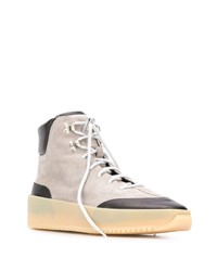 Baskets montantes en daim grises Fear Of God