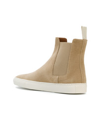 Baskets montantes en daim marron clair Common Projects