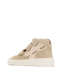 Baskets montantes en daim marron clair Fear Of God