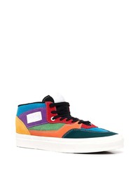 Baskets montantes en daim multicolores Vans