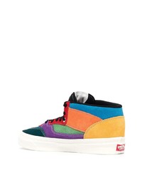 Baskets montantes en daim multicolores Vans