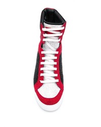 Baskets montantes en daim multicolores Philipp Plein