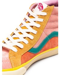 Baskets montantes en daim multicolores Vans