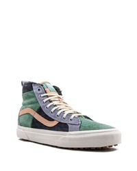 Baskets montantes en daim multicolores Vans