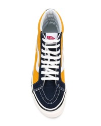 Baskets montantes en daim multicolores Vans