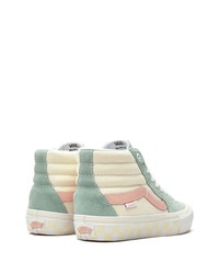 Baskets montantes en daim multicolores Vans