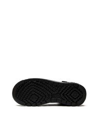 Baskets montantes en daim noires Nike