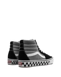 Baskets montantes en daim noires Vans