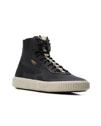 Baskets montantes en daim noires Puma