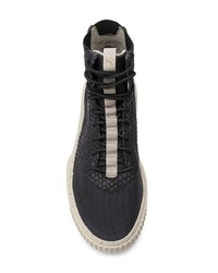 Baskets montantes en daim noires Puma