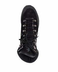 Baskets montantes en daim noires Premiata