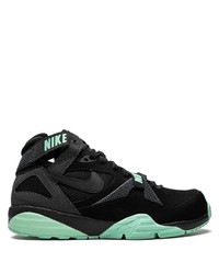 Baskets montantes en daim noires Nike