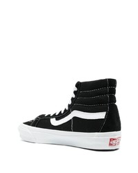 Baskets montantes en daim noires Vans