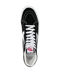 Baskets montantes en daim noires Vans