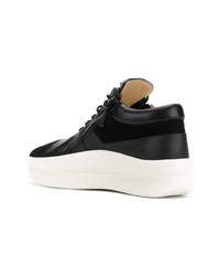 Baskets montantes en daim noires Giuseppe Zanotti Design