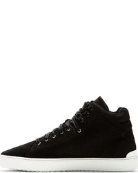 Baskets montantes en daim noires Rag and Bone