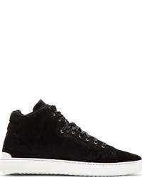 Baskets montantes en daim noires Rag and Bone