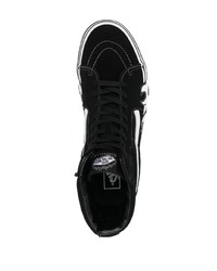 Baskets montantes en daim noires Vans