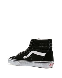 Baskets montantes en daim noires Vans