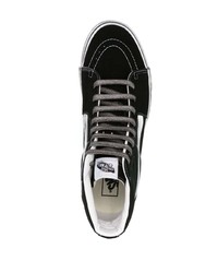 Baskets montantes en daim noires Vans