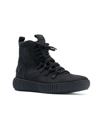 Baskets montantes en daim noires Philipp Plein