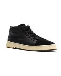 Baskets montantes en daim noires OSKLEN