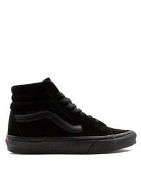 Baskets montantes en daim noires Vans