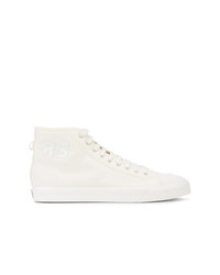 Baskets montantes en toile beiges Adidas By Raf Simons