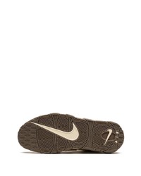 Baskets montantes en toile beiges Nike