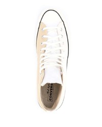 Baskets montantes en toile blanches Converse