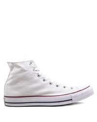 Baskets montantes en toile blanches Converse