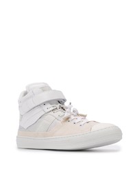 Baskets montantes en toile blanches Maison Margiela