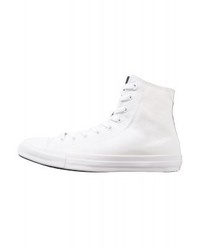 Baskets montantes en toile blanches Superdry