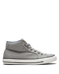 Baskets montantes en toile grises Converse