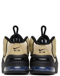 Baskets montantes en toile marron clair Nike
