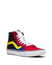 Baskets montantes en toile multicolores Vans