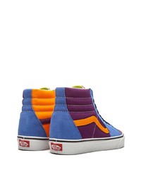 Baskets montantes en toile multicolores Vans