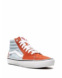 Baskets montantes en toile multicolores Vans