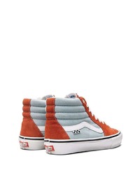 Baskets montantes en toile multicolores Vans