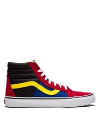 Baskets montantes en toile multicolores Vans