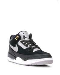 Baskets montantes en toile noires Nike