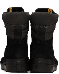 Baskets montantes en toile noires VISVIM