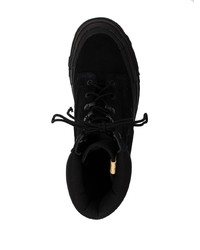 Baskets montantes en toile noires VISVIM