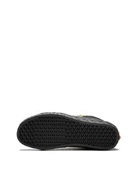 Baskets montantes en toile noires Vans