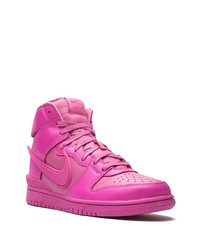 Baskets montantes fuchsia Nike