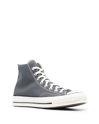 Baskets montantes gris foncé Converse