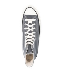 Baskets montantes gris foncé Converse