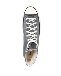 Baskets montantes gris foncé Converse