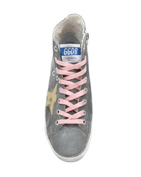 Baskets montantes gris foncé Golden Goose Deluxe Brand