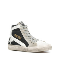 Baskets montantes gris foncé Golden Goose Deluxe Brand